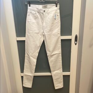 French Connection White Skinny Jeans, 4, NWOT